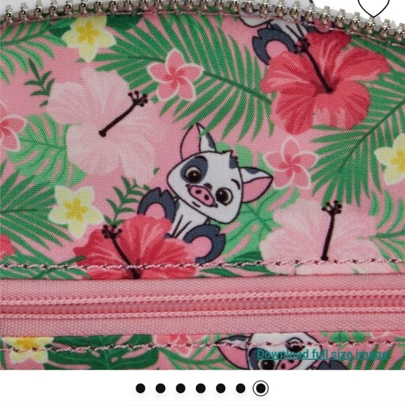 NWT Loungefly Disney Moana, Pua Pua Crossbody Bag w/ coin purse - Picture 5 of 5